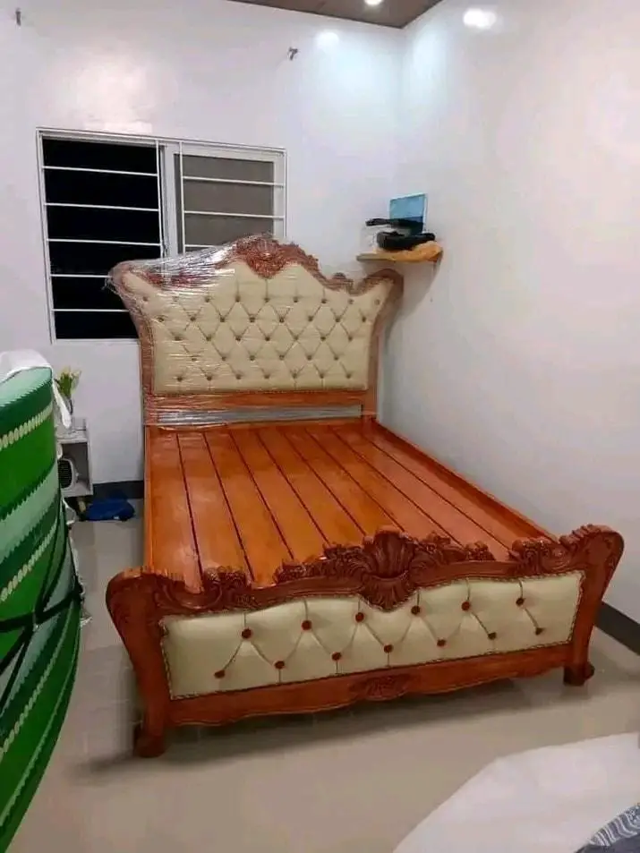 simple wooden bed design