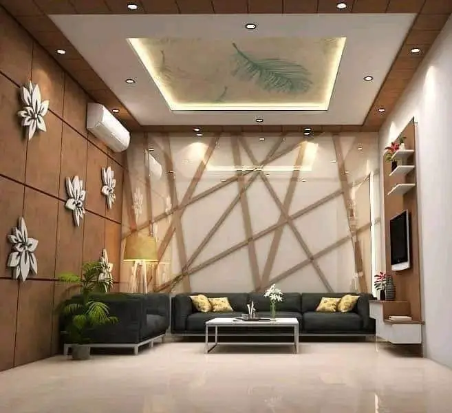Simple interior design ideas for hall room