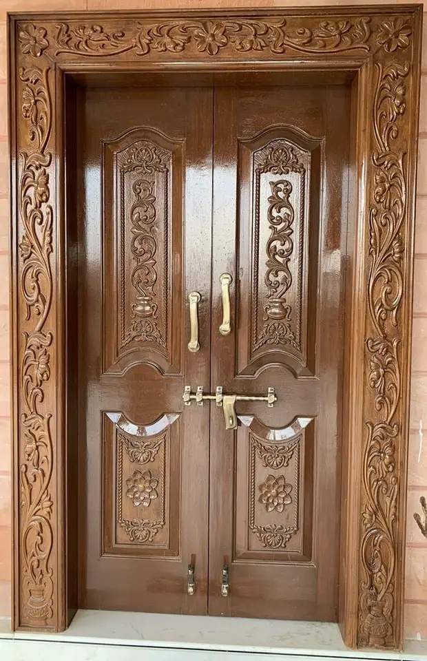 Wooden Double Door Designs: Elevate Your Space